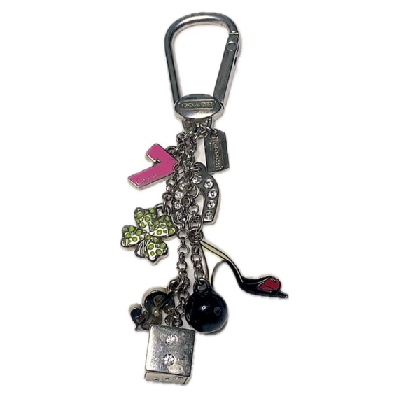 Coach Good Luck in Vegas Bag-charm Keychain - Picture 5 of 16